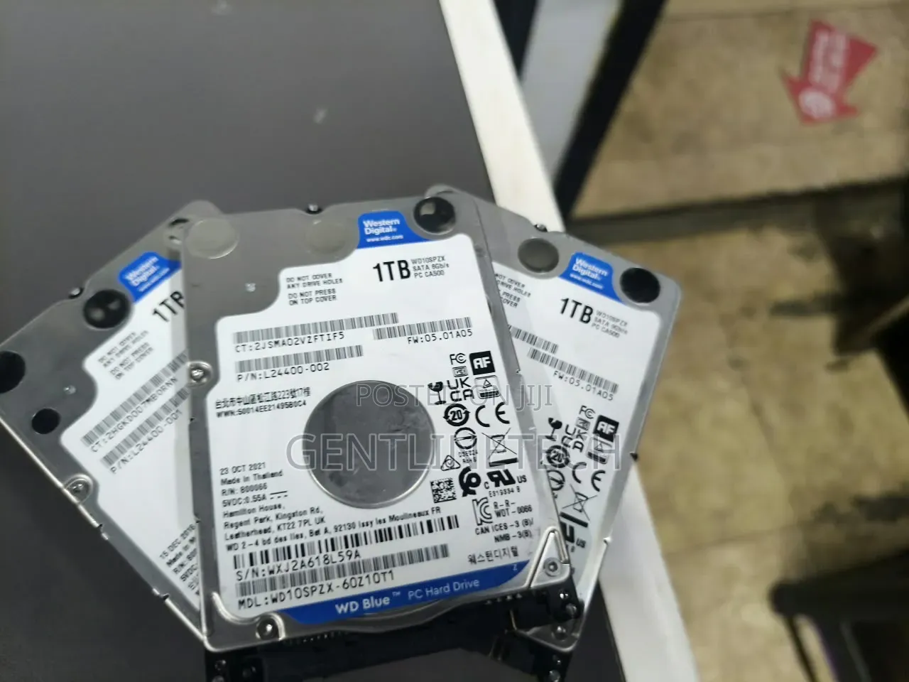 WD Blue 1TB Computer Storage Drive –