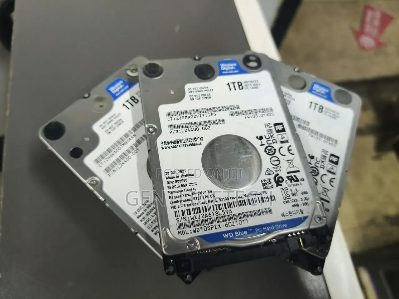 WD Blue 1TB Computer Storage Drive –