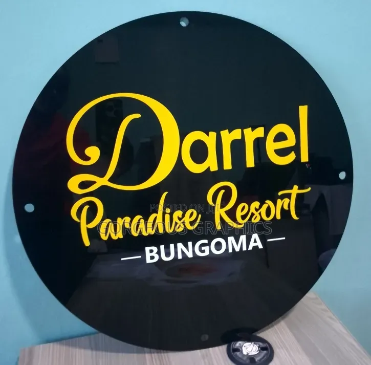 Custom Made 2D Signs