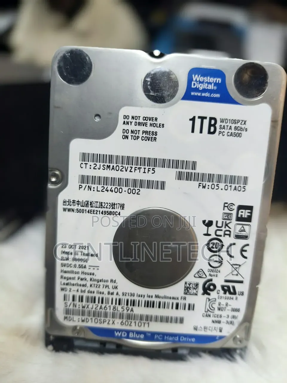 Western Digital 1TB PC Hard Drive –