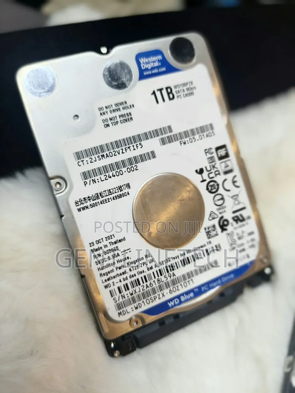 WD Blue 1TB SATA Hard Drive for PC