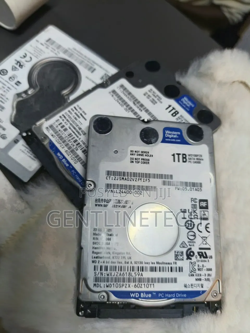 WD Blue 1TB SATA Hard Drive for PC