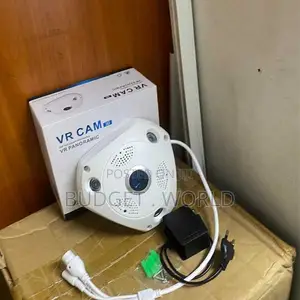 Ceiling Mount Indoor Surveillance Fisheye 360° Panoramic 2-Way Audio