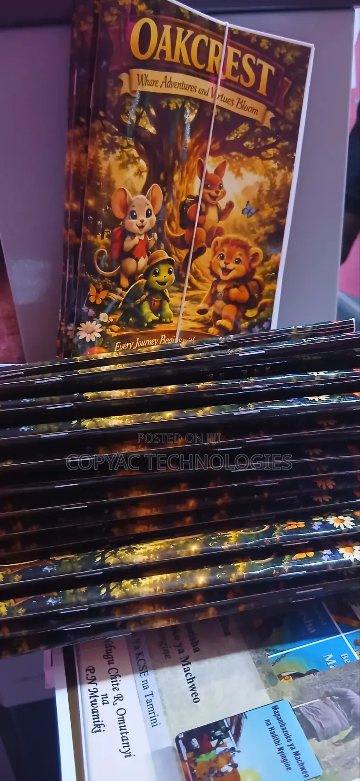 Not Tier Printed Kids Book
