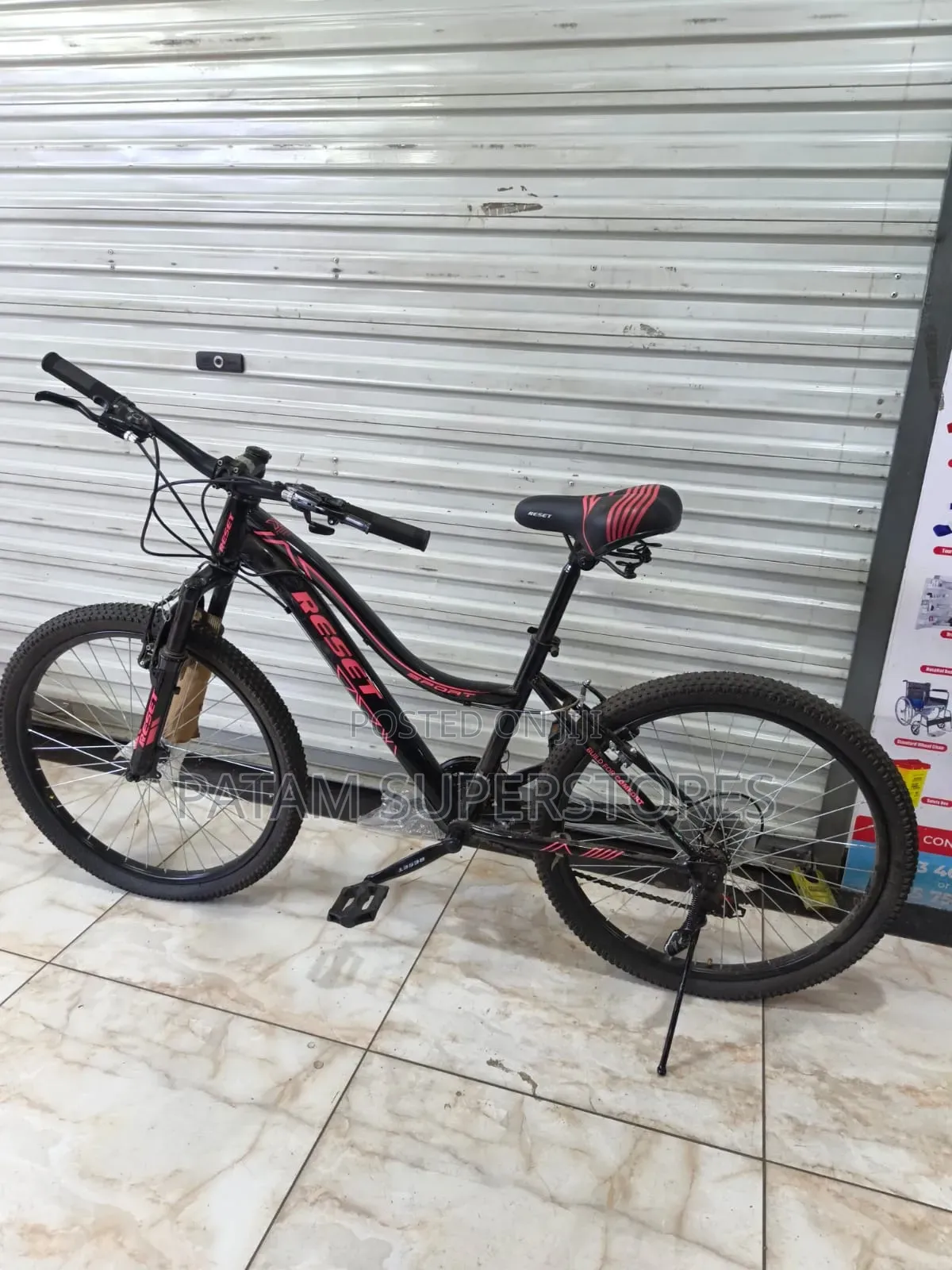 Reset Mountain Bicycle Size 24 With Front Suspension