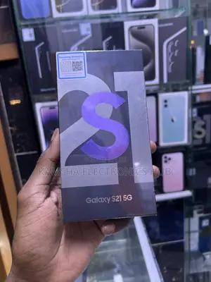 New Samsung Galaxy S21 5G 256 GB Purple
