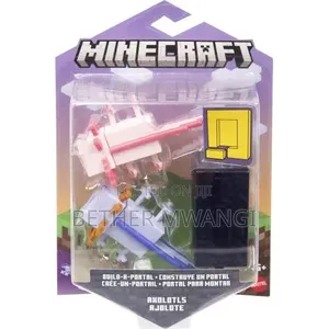 Minecraft Core Figure - Axolotls in Kenya