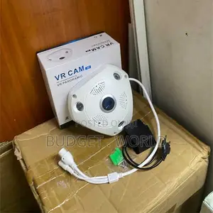 2-Way Audio High Image Quality Fisheye VR Cam 360-Degree Security Cam
