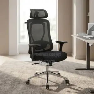 Office Chair; Ergonomic Office Chair With Adjustable Knob