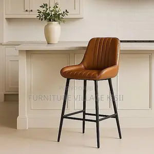 Leatherette Kitchen Counter Stool