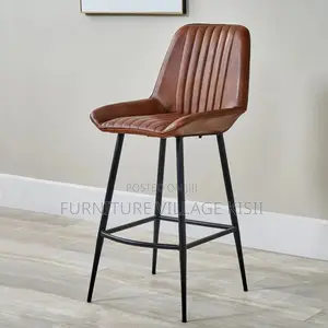 Leatherette Kitchen Counter Stool