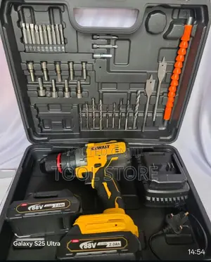 DeWalt Cordless Drill Set/Affordable 88V DeWalt Cordless Drill Kit
