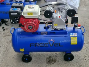 Axmech Petrol Air Compressor 100L
