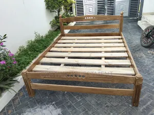 5 by 6 Hardwood New Bed