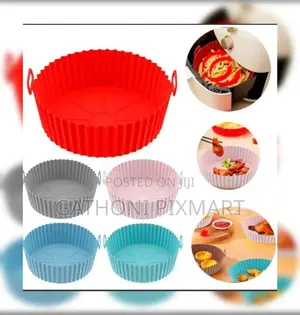 Air Fryer Silicone Basket Liner – Multiple Colours