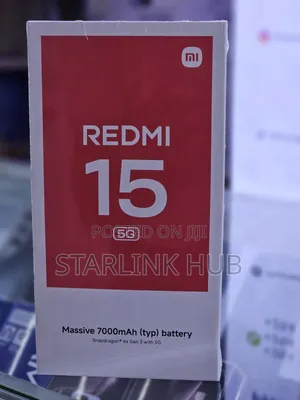 New Xiaomi Redmi 15 5G 256 GB