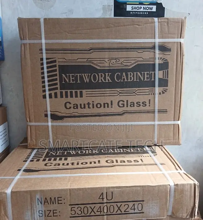 4U Network Rack Enclosure 530x400x240mm Server Cabinet