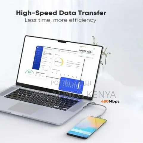 Lasa USB-C to USB-a Cable 3a Fast Charge 15cm Grey