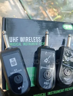 Imaginea Dual Guitar Uhf Wireless Musical Instrument Pick Up