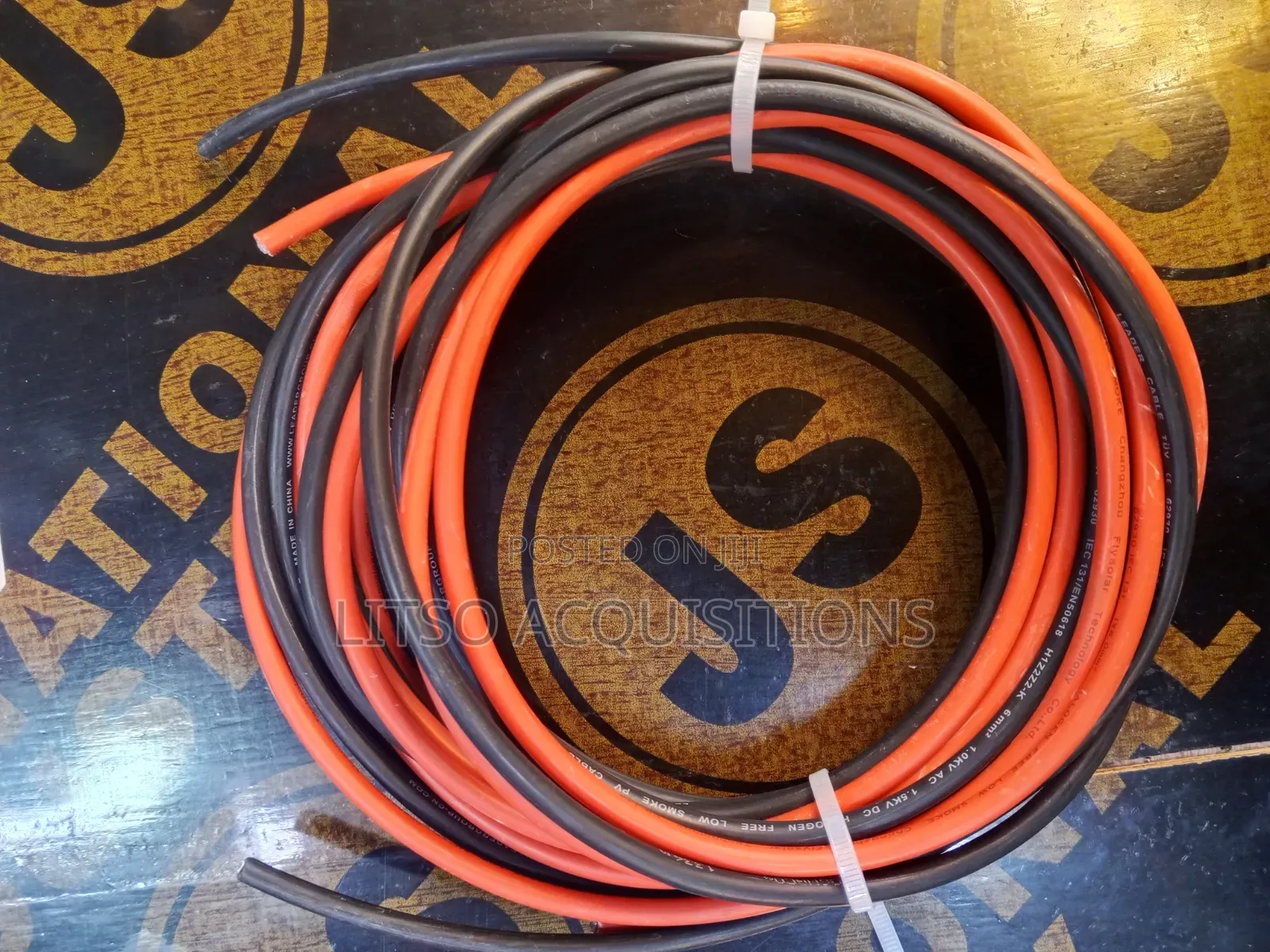 6mm Solar PV Cable Red and Black