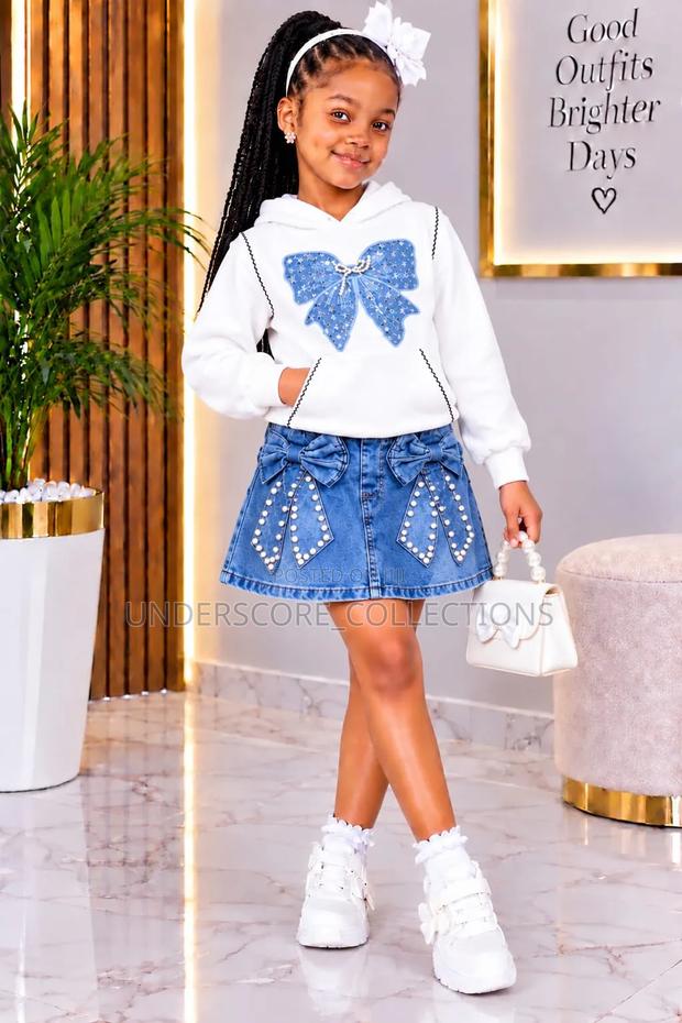 Skirt + Hooded Sweater* Women Wear