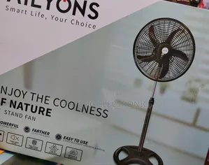 AILYONS 18" Standing Fan – Black (Brand New)