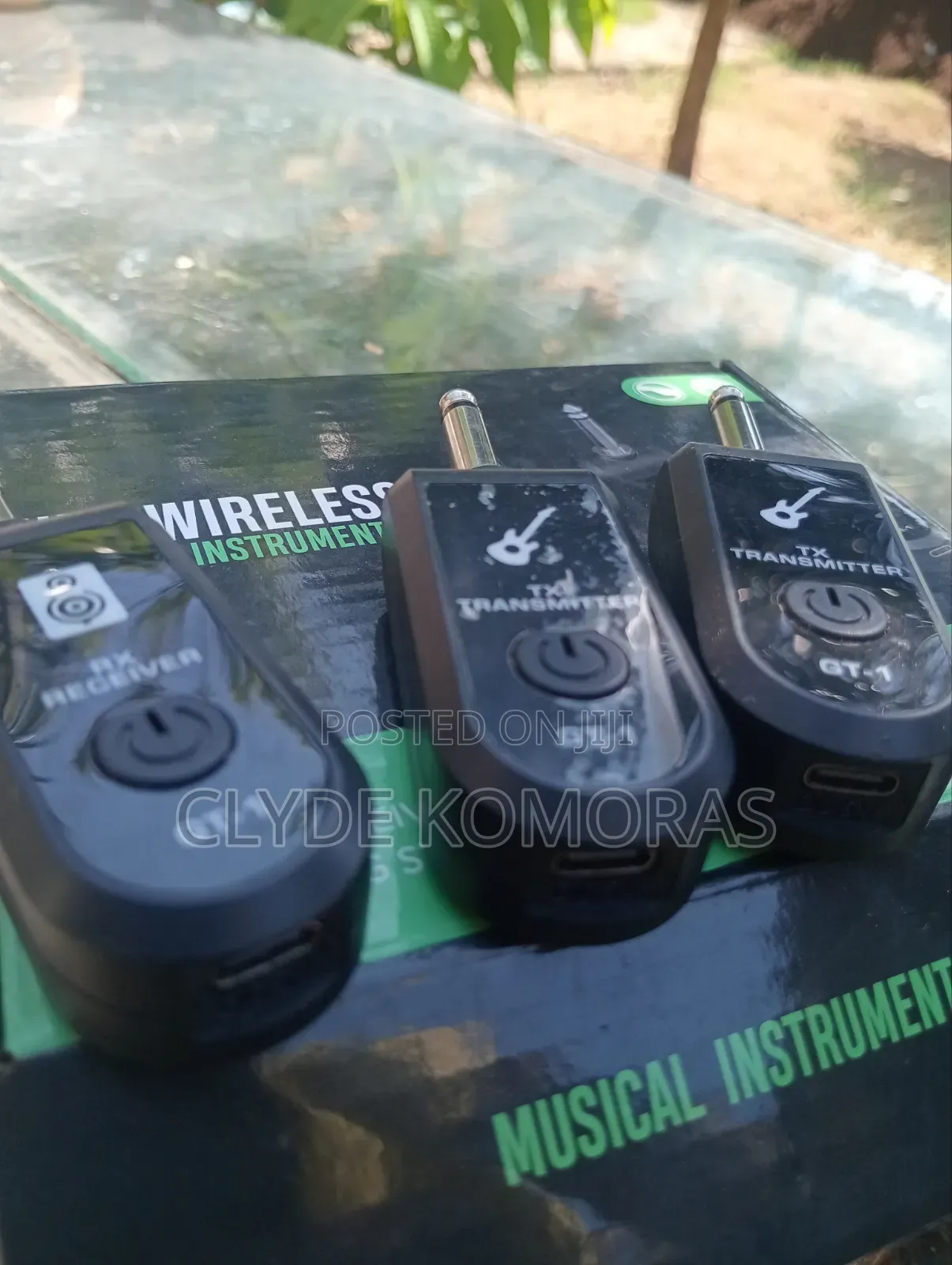 Imaginea Dual Guitar Uhf Wireless Musical Instrument Pick Up