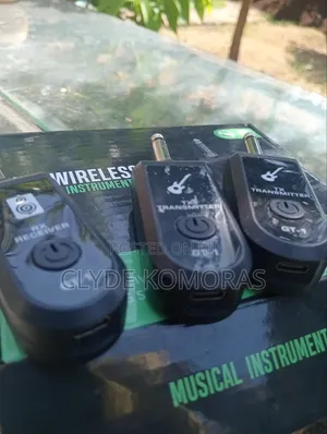 Imaginea Dual Guitar Uhf Wireless Musical Instrument Pick Up