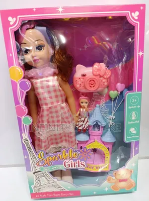 Kids Fashion Dolls and Doll House