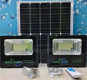 100 Watts 2 in 1 Jsot Outdoor Solar Powered Floodlight Complete