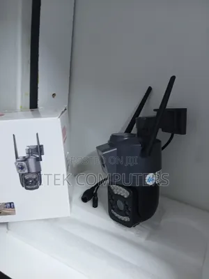 Easy Positioning of V380 Pro 4G Dual Lens CCTV Camera Outdoors