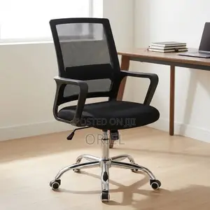 Office Chair : Swivel Back Staff Mid Back Chair
