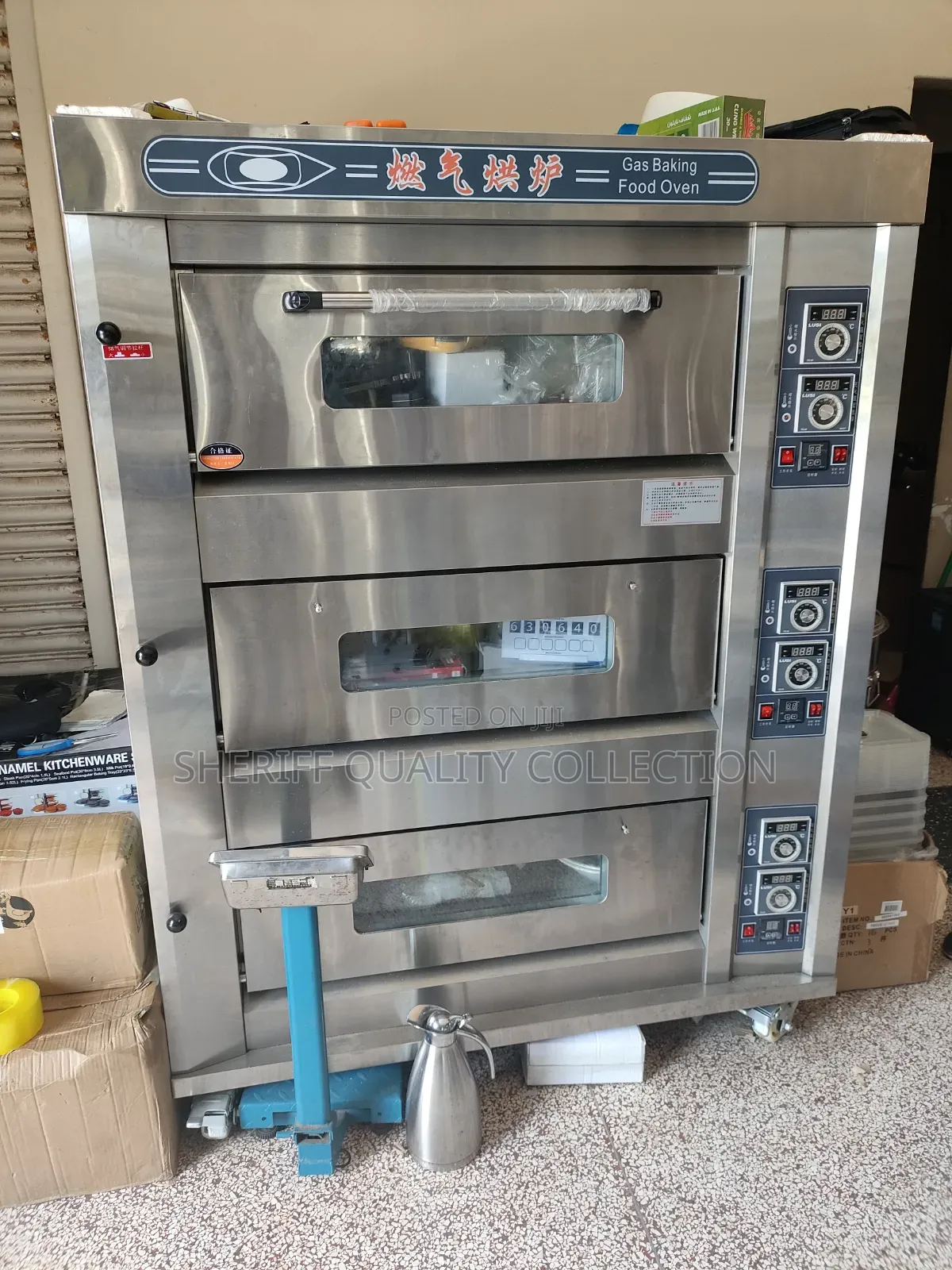 Gas Baking Food Oven