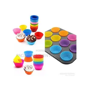 Silicone Reusable Cup Cake Holders