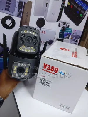 Smart 4G Dual Lens CCTV Camera for Parking Area Monitoring