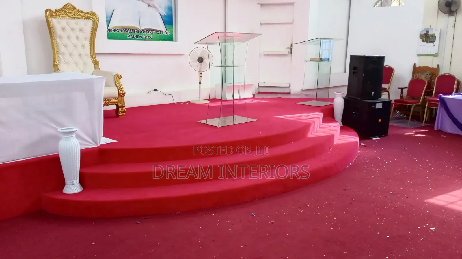 Church Pulpit Carpet