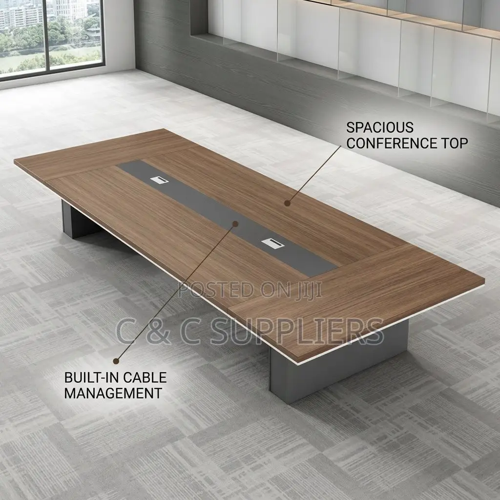 3000mm Wide Office Conference Table.