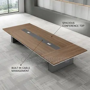 3000mm Wide Office Conference Table.