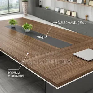 3000mm Wide Office Conference Table.