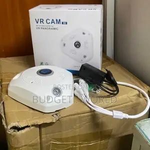 Clarity &Crystal-Clear Wireless VR Panoramic Fisheye IP Cam