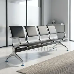4-Link Semi Padded Reception Area Bench.
