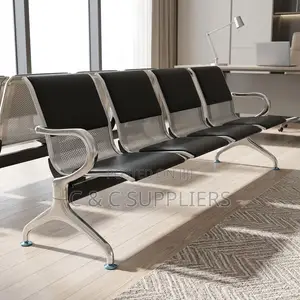 4-Link Semi Padded Reception Area Bench.