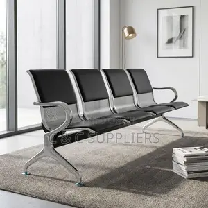 4-Link Semi Padded Reception Area Bench.