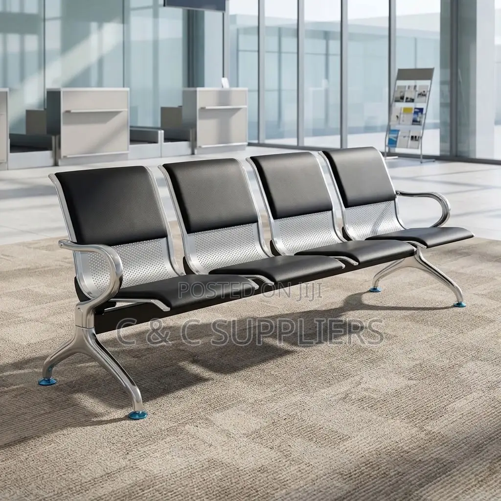 4-Link Semi Padded Reception Area Bench.