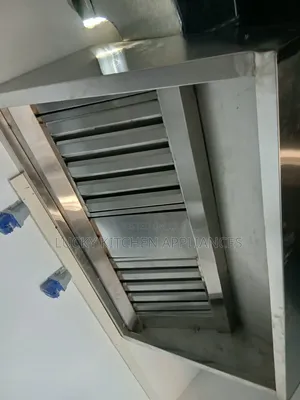 Stainless Steel Kitchen Hood Easy to Clean.