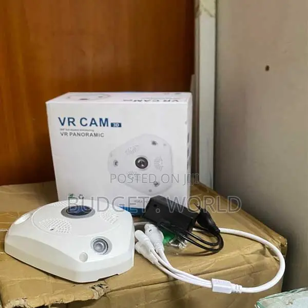 360° Panoramic 4K UHD Smart Home Security Cam–Wireless Ceiling Dome