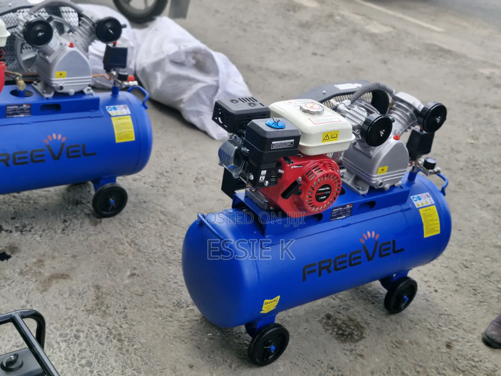 Belt Driven Petrol Maxmech Air Compressor