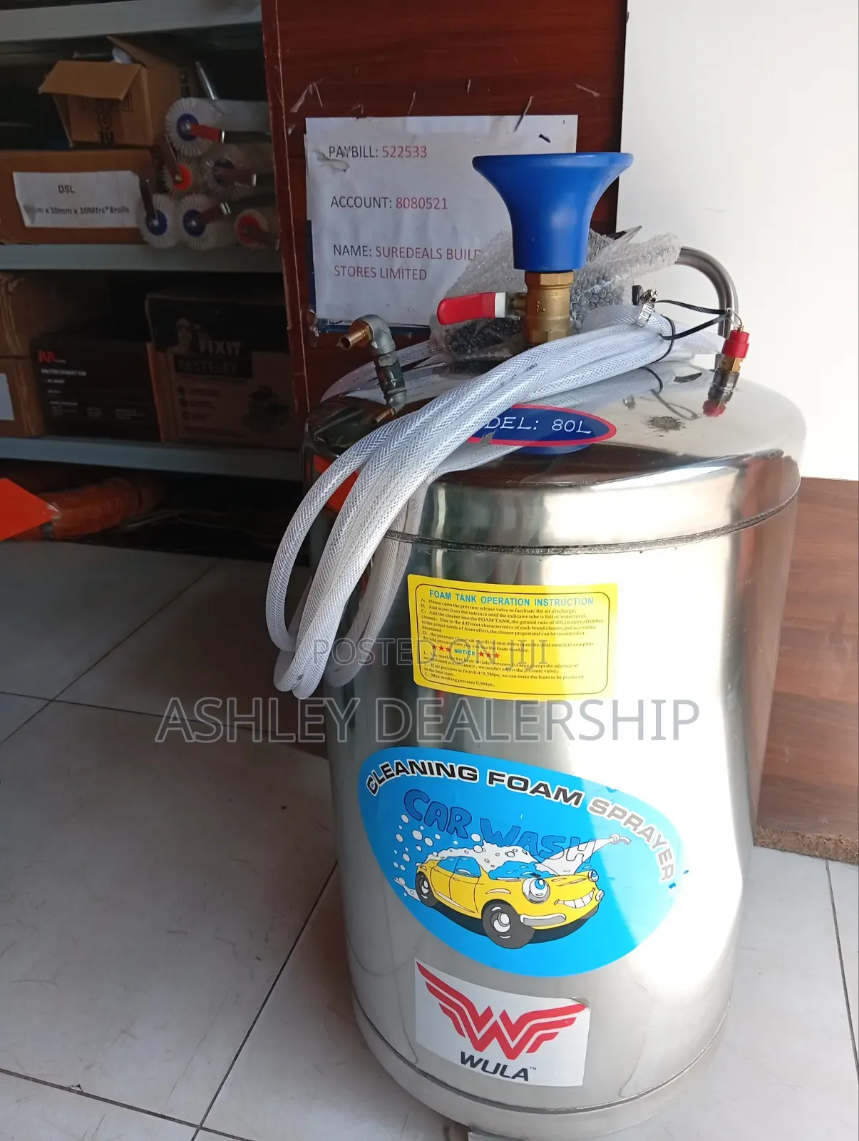 Foam Sprayer 80ltrs