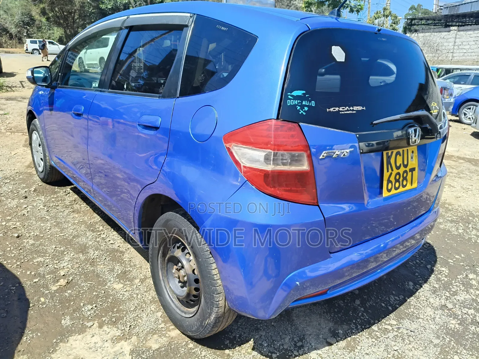 Honda Fit 2012 Blue
