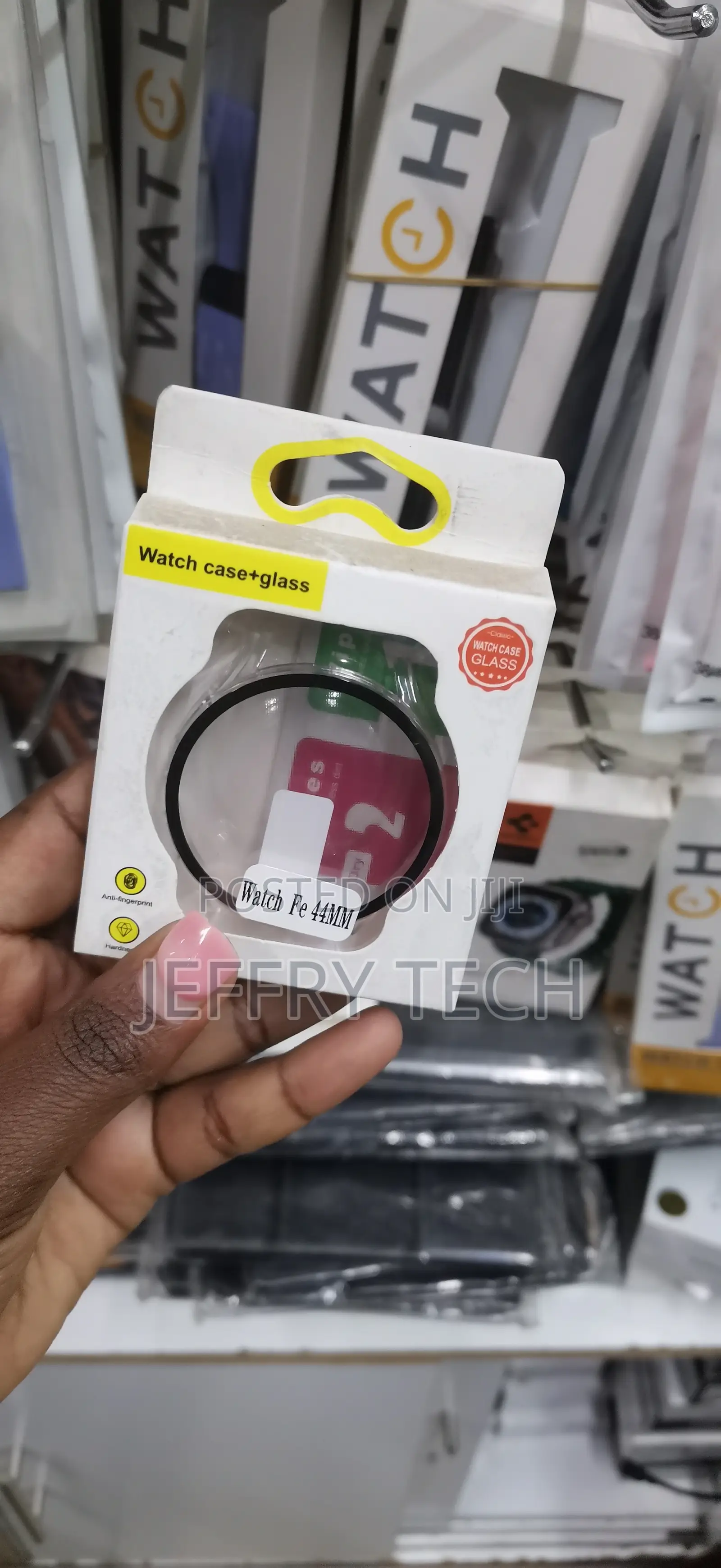 Watch Case and Glass Screen Protector Set for Galaxy Watch FE (44MM